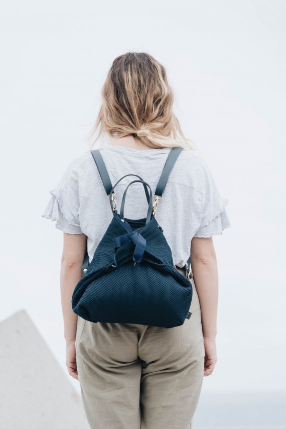 solapa mediano azul modelo 3